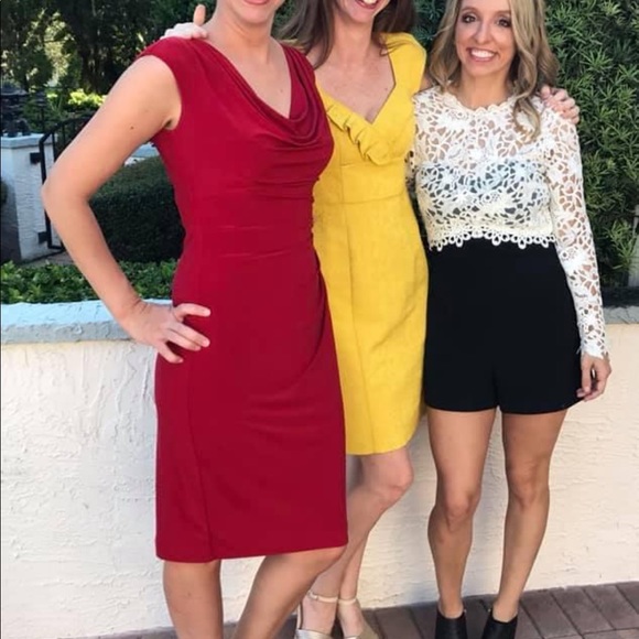 Topshop Lace Bodice Romper - Picture 8 of 8